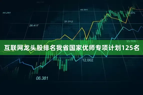 互联网龙头股排名我省国家优师专项计划125名