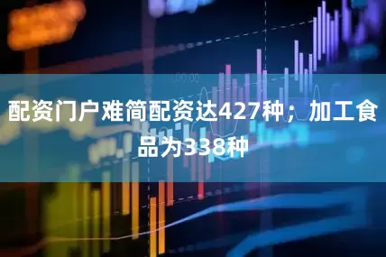 配资门户难简配资达427种；加工食品为338种